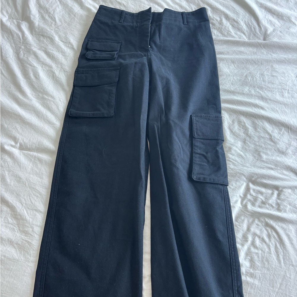 Wilfred Free Midnight Black Trousers Size 6 - Aritzia